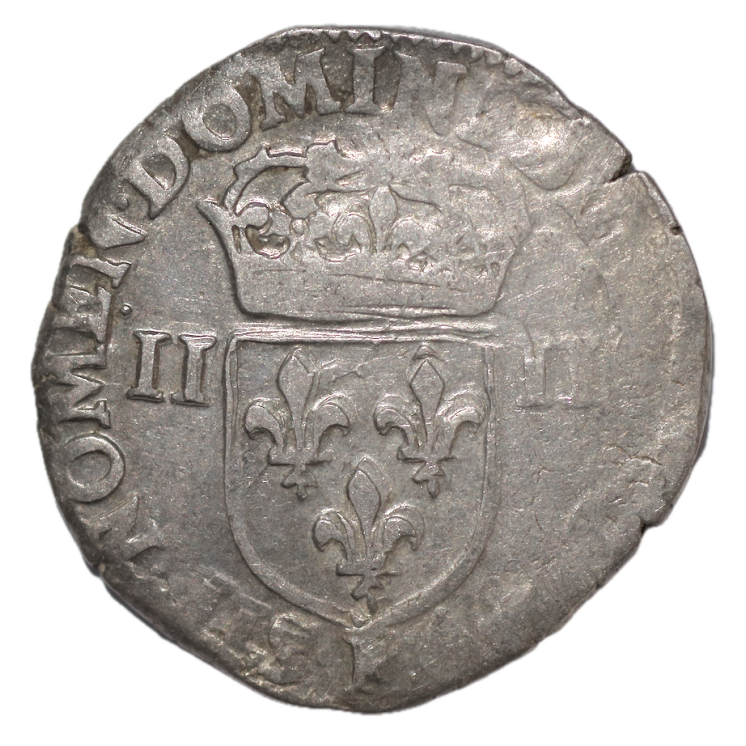 France - Henri IV (1589-1610), 1/4 d'Ecu, 1603, F (Angers)
