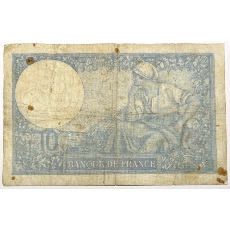 France - 10 Francs Minerve, MZ.17-10-1940.MZ.