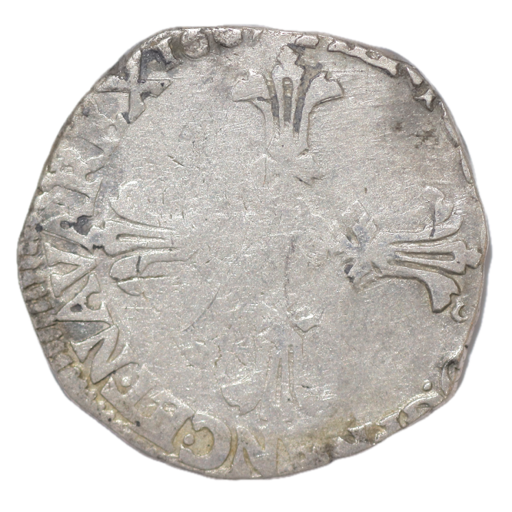France - Henri IV (1589-1610), 1/4 d'Ecu, 1605, K (Bordeaux)