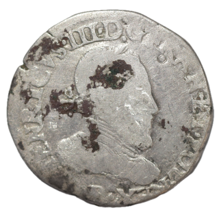 France - Henri III (1574-1589), Teston, D (Lyon)