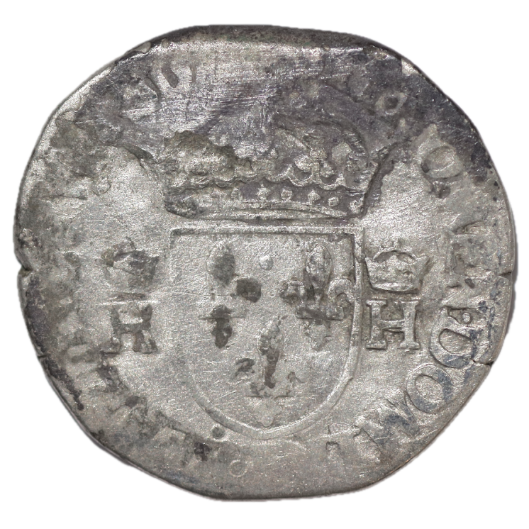 France - Henri III (1574-1589), Teston, D (Lyon)