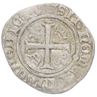 France - Charles VIII (1483-1498), Liard du Dauphiné, 1488, Angers