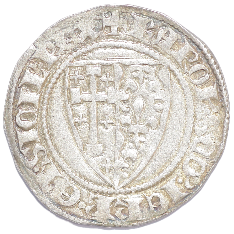 France - Comté de Provence, Charles II d'Anjou (1285-1309), Salut d'argent
