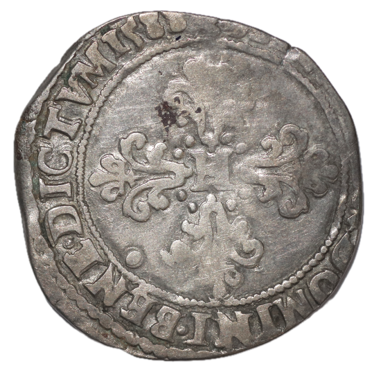 France - Henri III (1574-1589), Teston, 1588