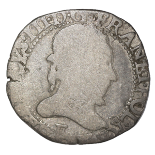 France - Henri III (1574-1589), Teston, 1588, F (Angers)