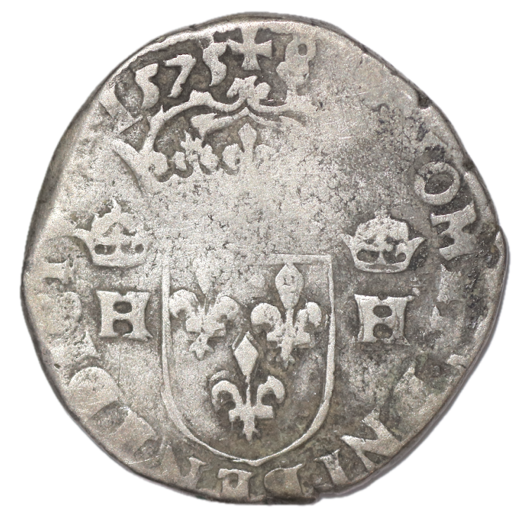 France - Henri III (1574-1589), Teston, 1575