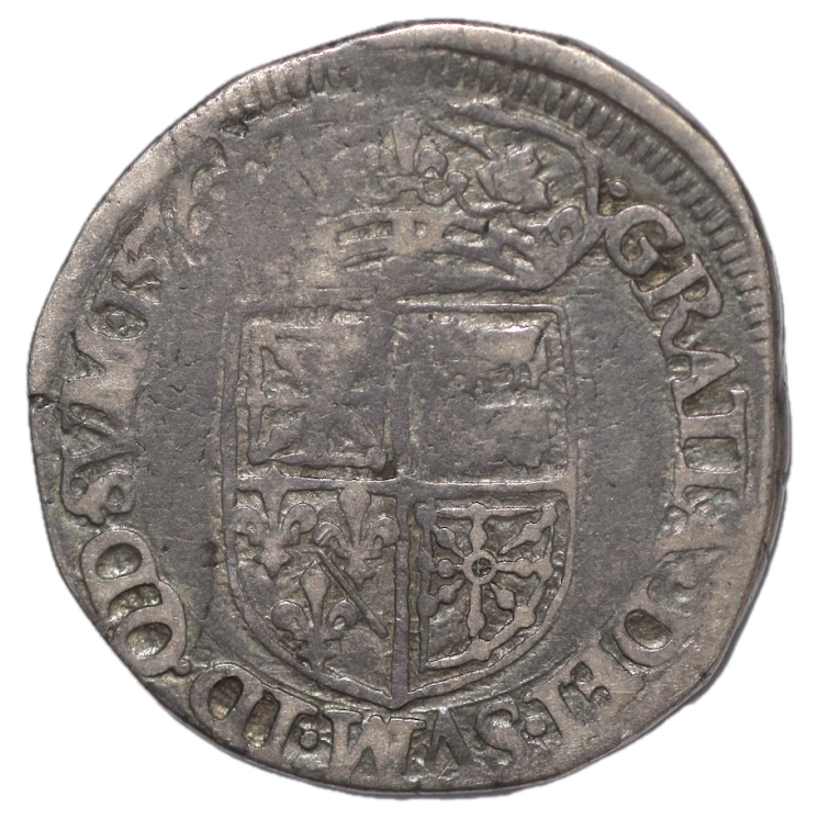 France - Henri III (1574-1589), Teston de Navarre