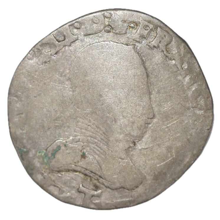 France - Henri III (1574-1589), Teston, T (Nantes)
