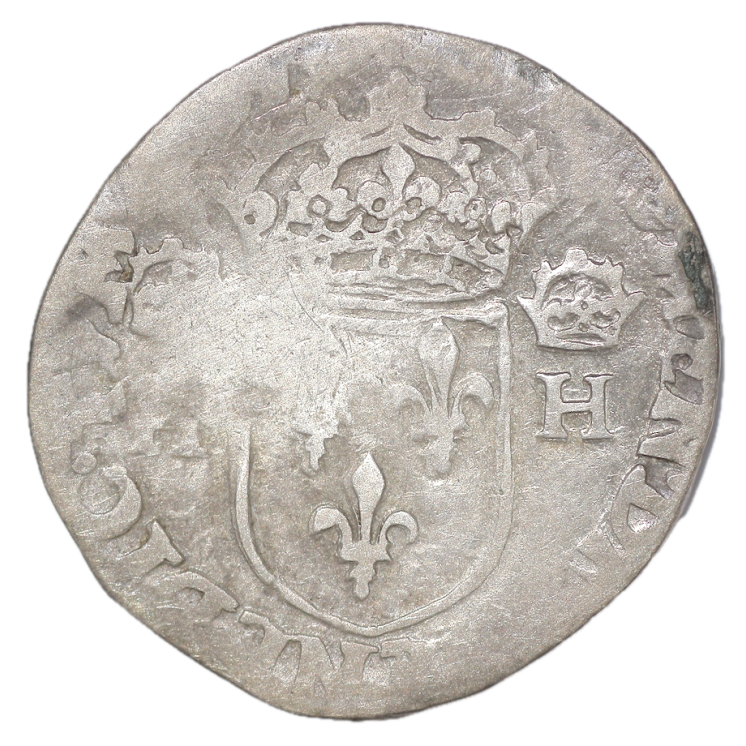 France - Henri III (1574-1589), Teston, T (Nantes)