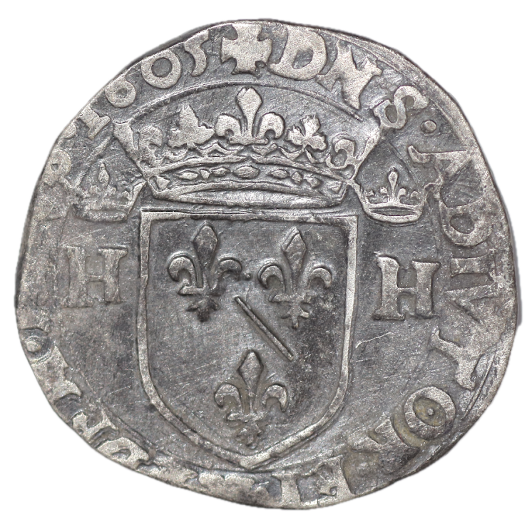 France - Henri II de Montpensier (1592-1608), Teston, 1605