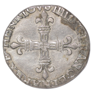 France - Henri III (1574-1589),  Sol Parisis, 1578, G (Poitiers)