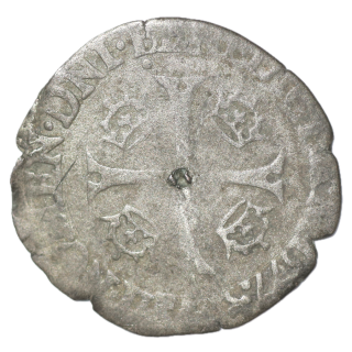 France - Henri III (1574-1589), Douzain, 1577, D ( Lyon)