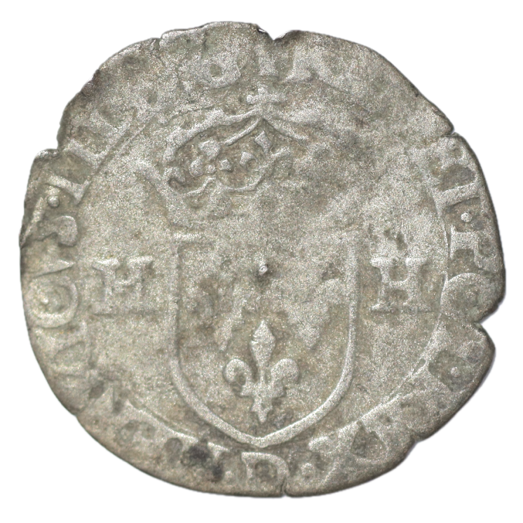 France - Henri III (1574-1589), Douzain, 1577, D ( Lyon)