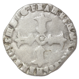 France - Henri IV (1589-1610), 1/4 d'Ecu, 1606, K (Bordeaux)