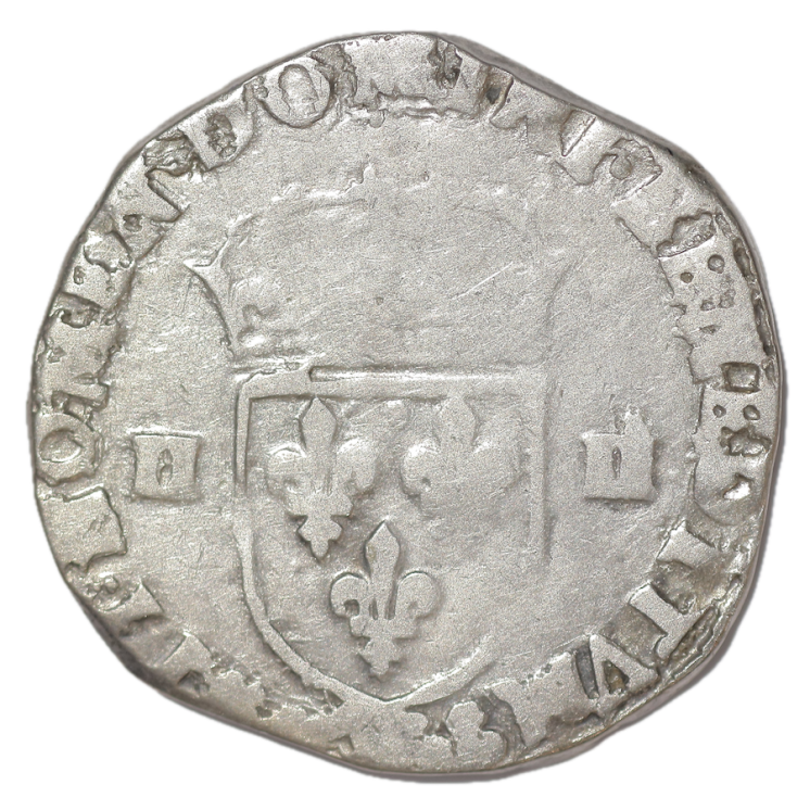 France - Henri IV (1589-1610), 1/4 d'Ecu, 1606, K (Bordeaux)