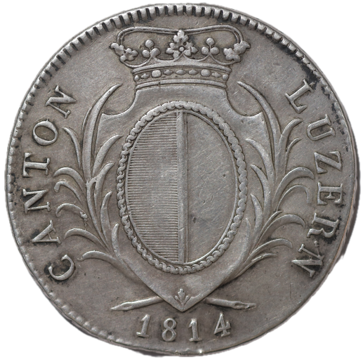 Suisse - Canton de Luzern, 4 Franken, 1808