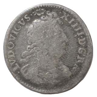 France - Louis XIV (1643-1715), 4 sols des Traitants, 1676, A (Paris)