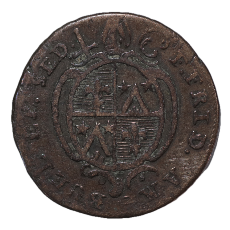 Suisse - Canton de Valais, Evêché de Sion (1760-1780), 6, Kreuzer, 1777