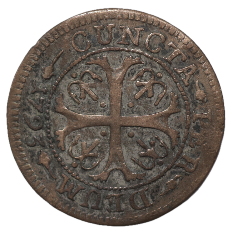 Suisse - Canton de Soleure, 1/2 Batzen, 1793