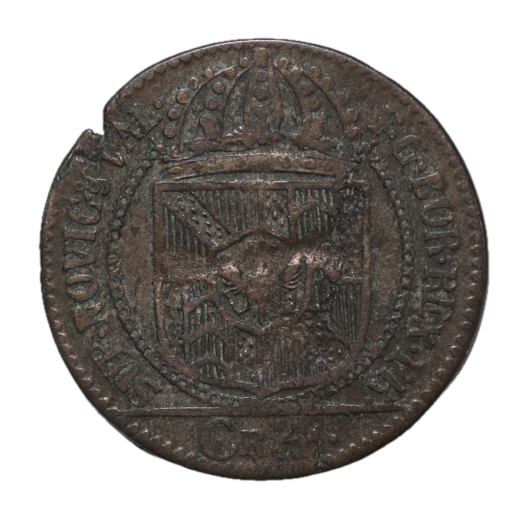 Suisse - Canton de Neuchatel, 4 Kreuzer, 1791