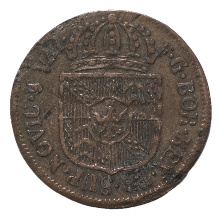 Suisse - Canton de Neuchatel, 1/2 Batzen, 1791