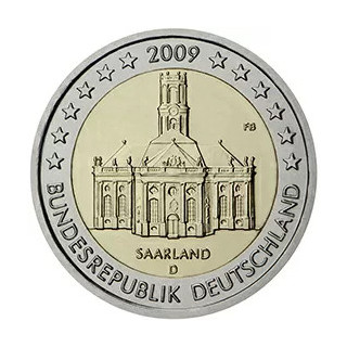 2009 - Allemagne 2 Euros, État fédéré de la Sarre