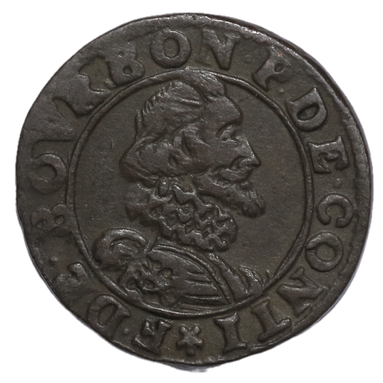 France - Principauté de Château-Regnault, François de Bourbon-Conti (1605-1614), Double Tournois