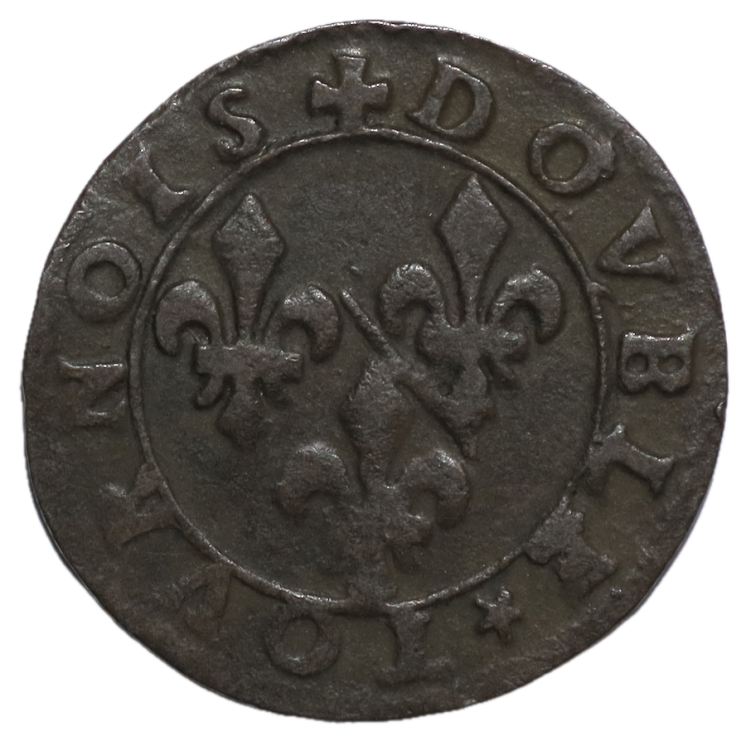 France - Principauté de Château-Regnault, François de Bourbon-Conti (1605-1614), Double Tournois