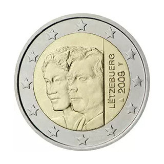 2009 - Luxembourg, 2 euros Grand-Duc Henri et Grande-Duchesse Charlotte