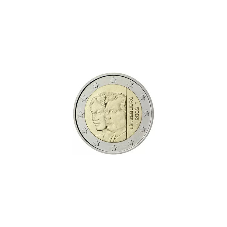 2009 - Luxembourg, 2 euros Grand-Duc Henri et Grande-Duchesse Charlotte