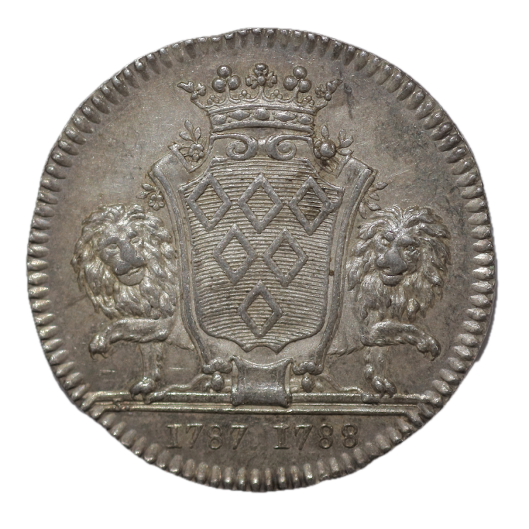 France - Jeton de Pierre Richard de la Pervenchère, Nantes (1787-1788)
