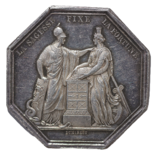 France - Jeton de la Banque de France An VIII