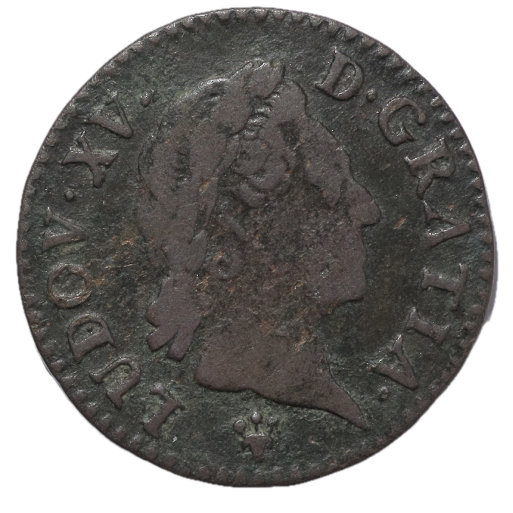 France - Louis XV (1715-1774), Demi sol, 1770, S (Reims)