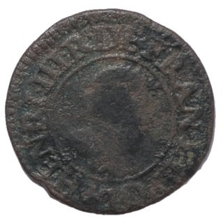 France - Henri III (1574-1589), Double Tournois, 1578, A (Paris)