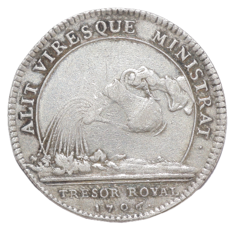 France - Louis XIV (1643-1715), Chambre du trésor Royal, 1706