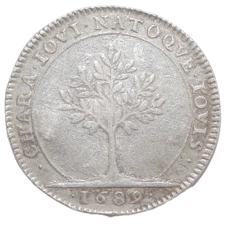 Bavière - Anne Marie Christine, Jeton, 1689