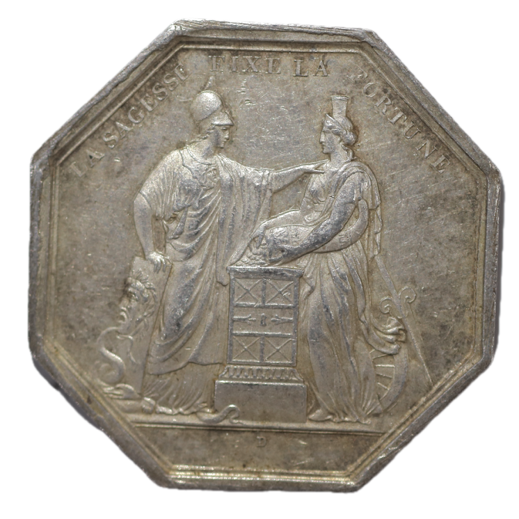 France - Jeton de la Banque de France, An VIII