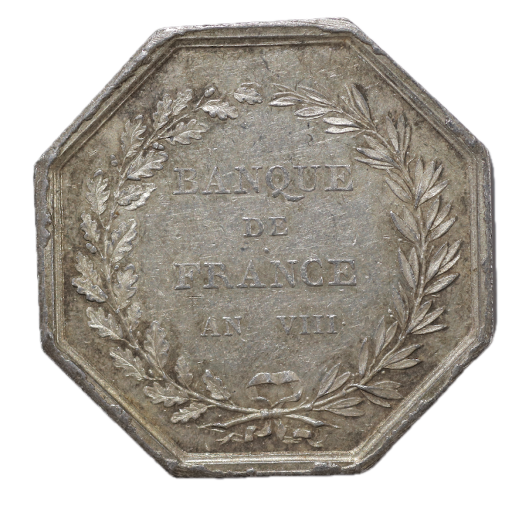 France - Jeton de la Banque de France, An VIII