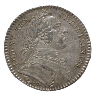 France - Jeton des Etas de Bretagne, 1748, Louis XV, argent