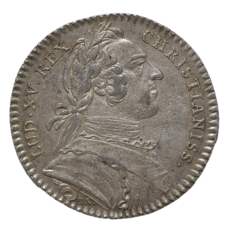 France - Jeton des Etas de Bretagne, 1748, Louis XV, argent