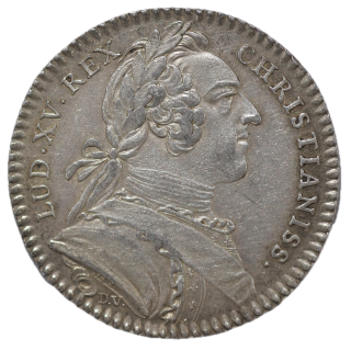 France - Jeton des Etas de Bretagne, 1748, Louis XV