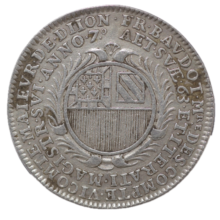 France - Jeton de François Baudot, Maire de Dijon, 1701