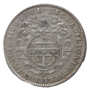 France - Jeton de François Baudot, Maire de Dijon, 1701