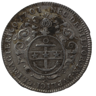 France - Jeton François Baudot Maire de Dijon, 1701