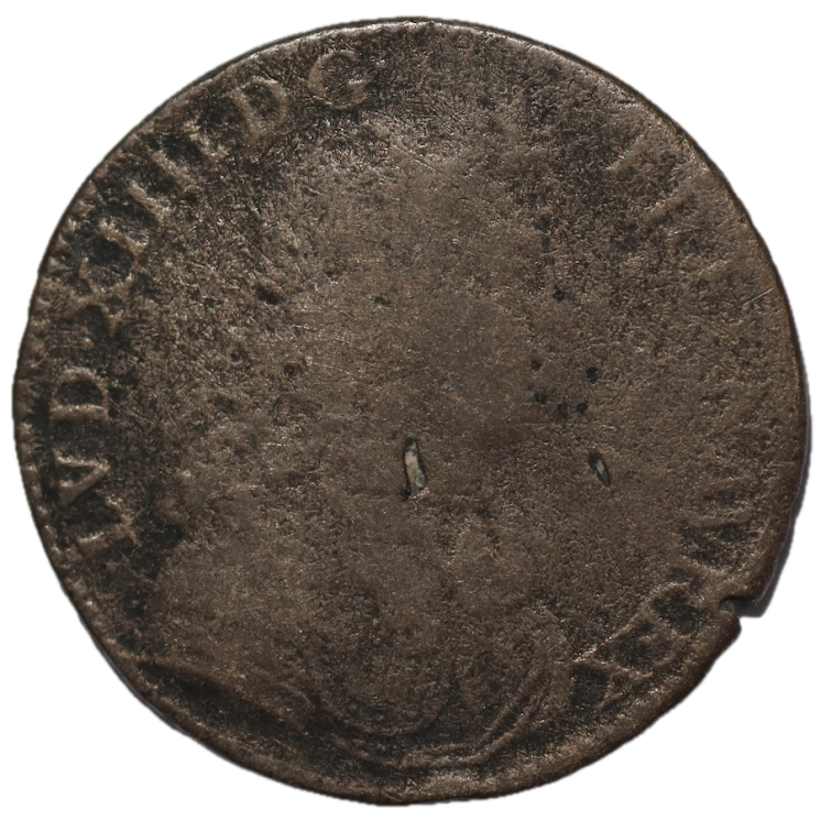 France - Jeton Louis XIV, Galères Royales Marine, cuivre