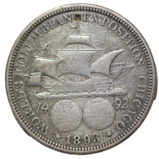 France - Jeton uniface World Columbian Exposition, 1893