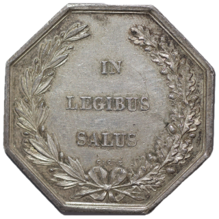 France - Jeton Henri XV, 1740, Trésor Royal