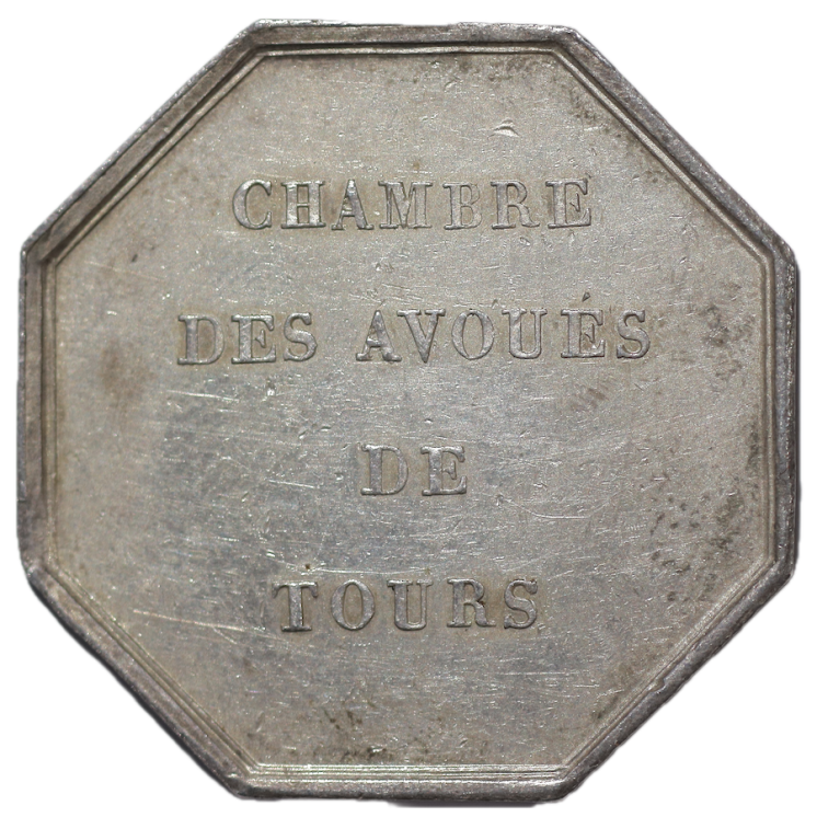 France - Jeton Henri XV, 1740, Trésor Royal