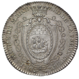 France - Jeton Legibus Salus, Chambre des Avoués de Tours