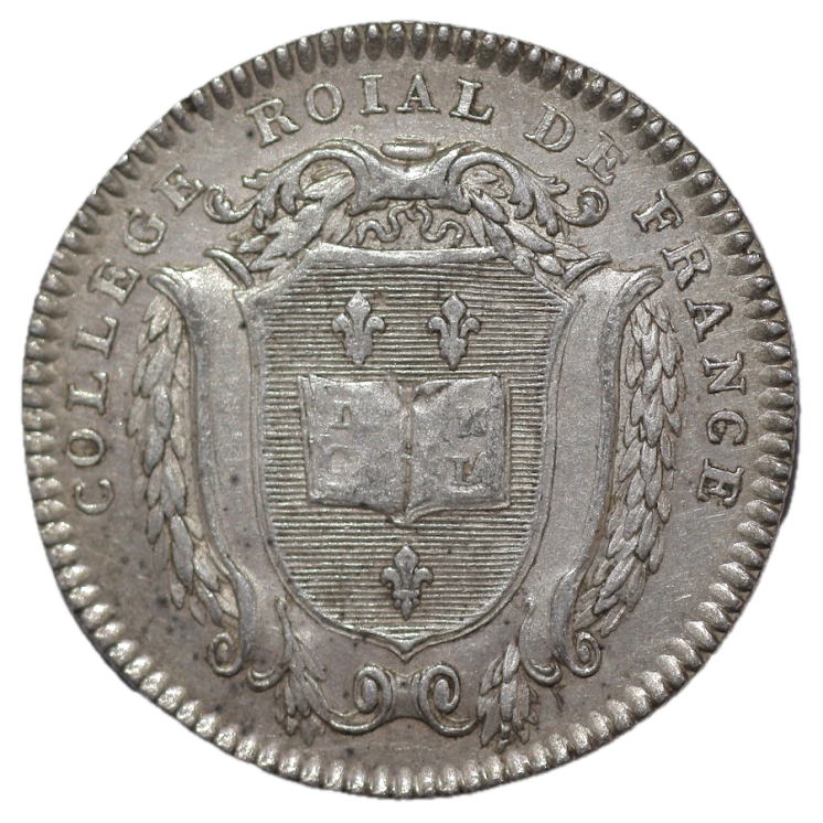 France -  Jeton Louis XVI, Collège Royal